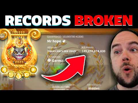 Top KP Gain Was Insane [all records revealed] Rise of Kingdoms