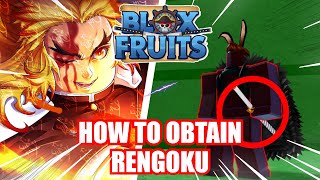 How to get RENGOKU sword FAST and EASY in Blox Fruits? Beginners
