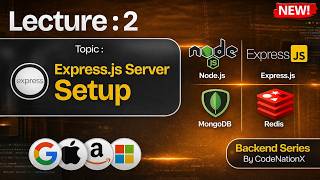 Express.js Setup for Beginners 🔥 Day 2 | REST API, Middleware, Routes, req res Explained