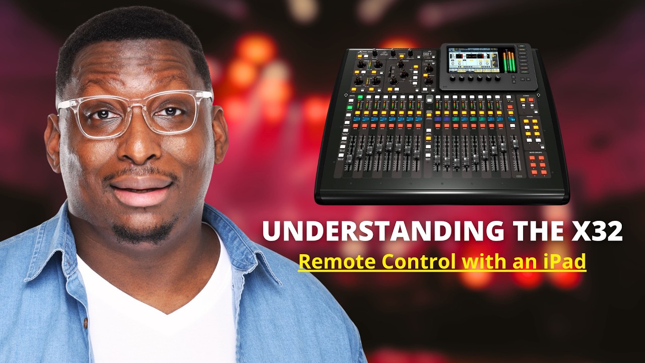 How to Control the X32 with an iPad (Step-by-Step) - YouTube
