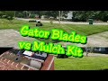 John Deere Mulch Kit vs Gator Blades | Z540R