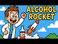 Alcohol Rocket Experiment #chemistry