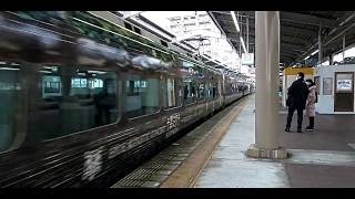 南海10000系10004F(HYDEサザン)+7100系7165F 回送列車 天下茶屋駅通過