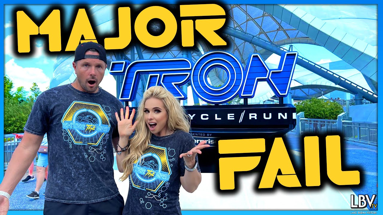 Major TRON Fail! New Disney Food Energy Bytes | Virtual Queue & Lightning Lane Tips | Disney World