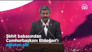 Ahmet ve Mehmet Oruç Kardeşlerin  Babası Cumhurbaşkanı Erdoğanı Şiiri İle Ağlattı Tüyler Diken Diken Resimi