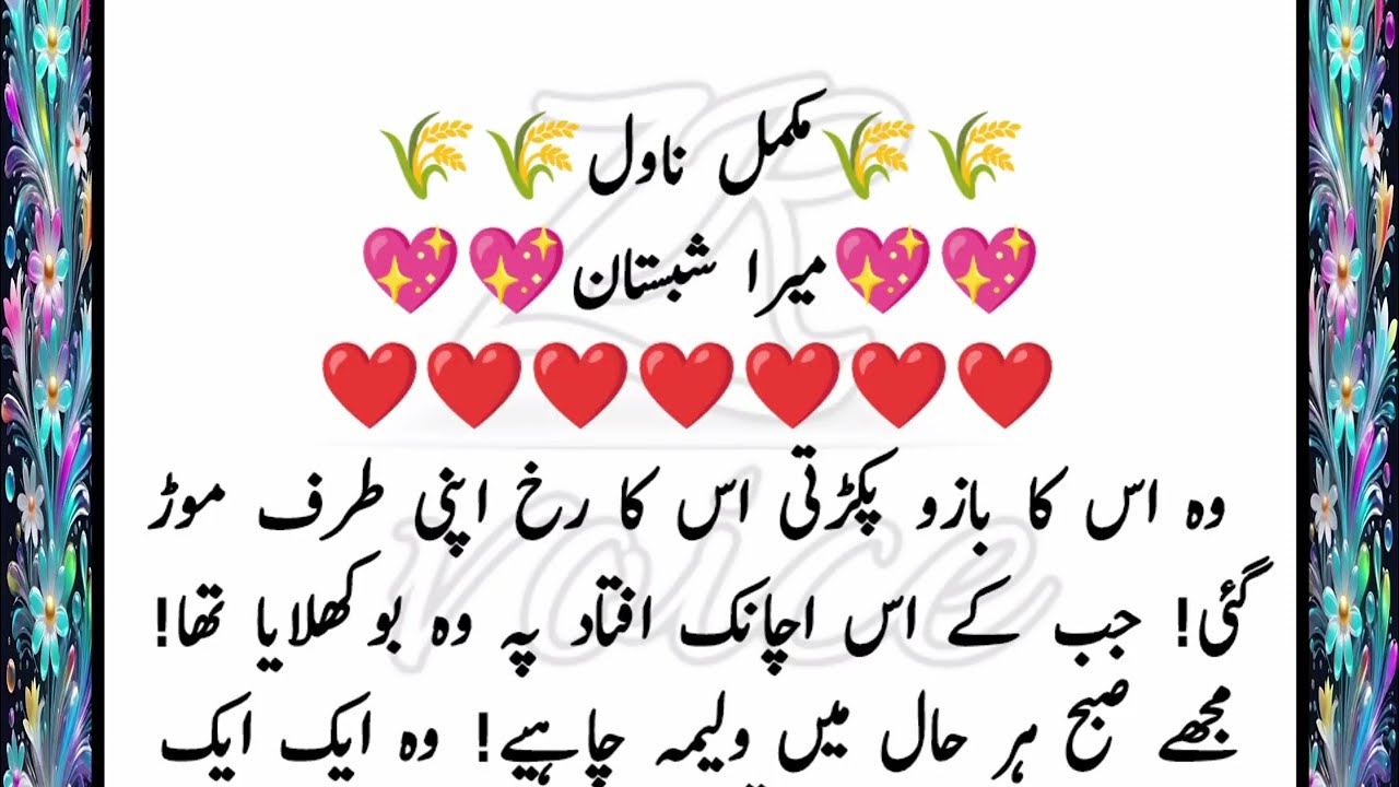 Age Difference Czn Marriage | میرا شبستان | Czn Forced Marriage | Bold Romantic Novel | By ZR VOICE