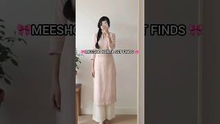 🎀MEESHO KURTA SET FINDS🎀 #shorts #viral #trending #Meesho