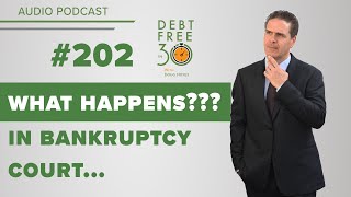 What happens in bankruptcy court? -