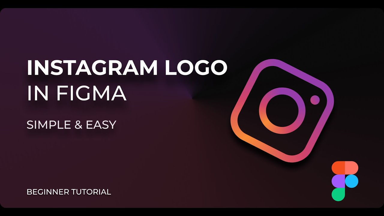 Instagram Logo Design in Figma | Easy & Beginner Friendly