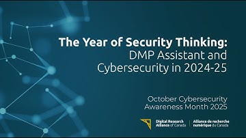 The Year of Security Thinking: DMP Assistant and Cybersecurity in 2024-25