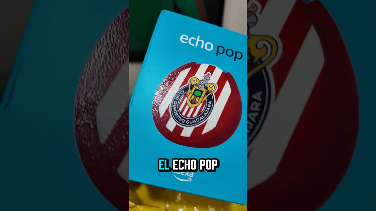 🤩Yo ya active el modo Chivahermano en el Echo Pop de Chivas 🇲🇨 ¡Gracias Amazon! 