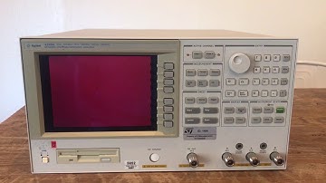 Agilent 4395 A Network/Spectrum/Impedance Analyzer 10 Hz to 500 MHz (A# 39514)