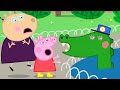 Peppa Pig Italiano 🐊 Peppa Incontra Gli Animali Selvatici Allo Zoo - Cartoni Animati