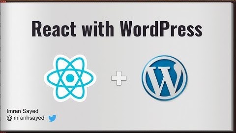 #2 Get WordPress POST JSON REST API | React WordPress tutorial | React WordPress theme Integration