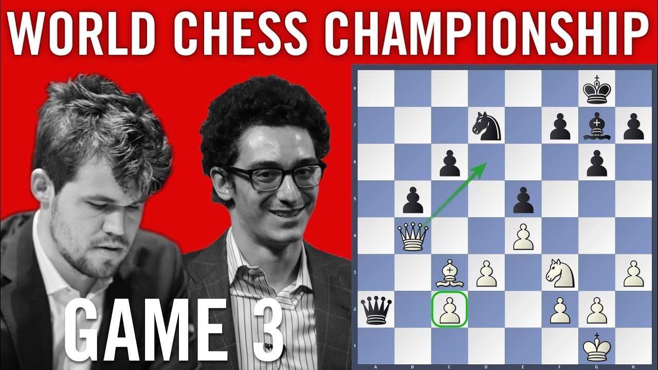 Magnus Carlsen turns tables on Fabiano Caruana in Game 3 draw – as it  happened, World Chess Championship 2018