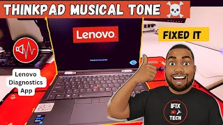 Lenovo Thinkpad Musical Tone Error at boot up - Black screen beeping error ❌ 💻