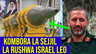 Kwamara Ya Kwanza Iran Yarusha Kombora La Sejjil Kuelekea Israel Ni Balaa