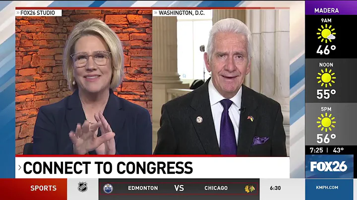 KMPH-FOX26 | Great Day @ 7:20 AM | Rep. Jim Costa discusses HSR, Tariffs & Wildfires