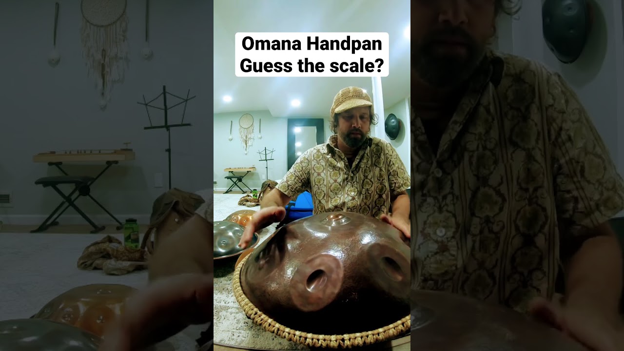 Omana Handpan what scale? #shorts #handpan #adventure #music #meditation