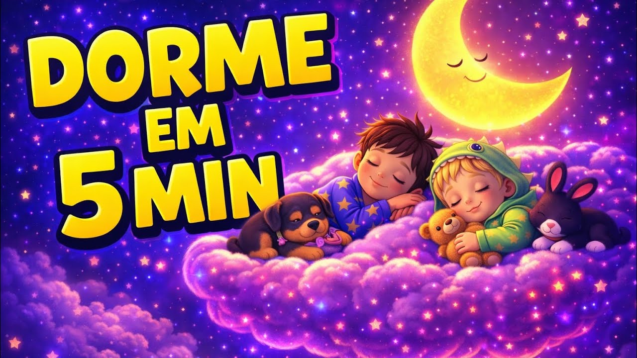 MÚSICA PARA BEBÊ DORMIR EM 5 MINUTOS 🌙 (Sono Profundo) - FestaKids