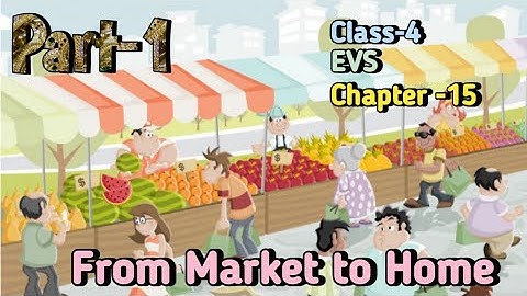 From Market to Home Class 4 EVS (Looking Around)Chapter-15 (Part-1) with ques/ans @NCERTTHEMIND