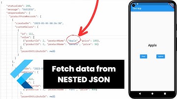 Fetch Data from Nested JSON | Flutter | Dart | Postman