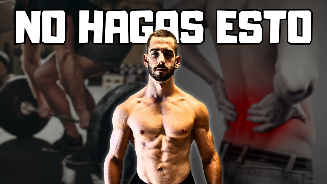 Los 5 EJERCICIOS más PELIGROSOS para tu ESPALDA BAJA