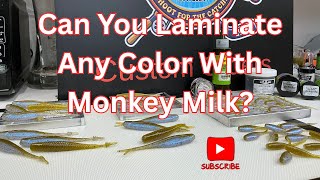 Can You Laminate Monkey Milk With Any Color?#bassfishing #bardownbaits #walleyefishing #crappie screenshot 2