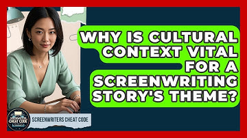 Why Is Cultural Context Vital For A Screenwriting Story