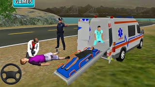 City Ambulance Rescue Driver - 911 Emergency Rescue Simulator Ambulance Helicopter Android Gameplay screenshot 5