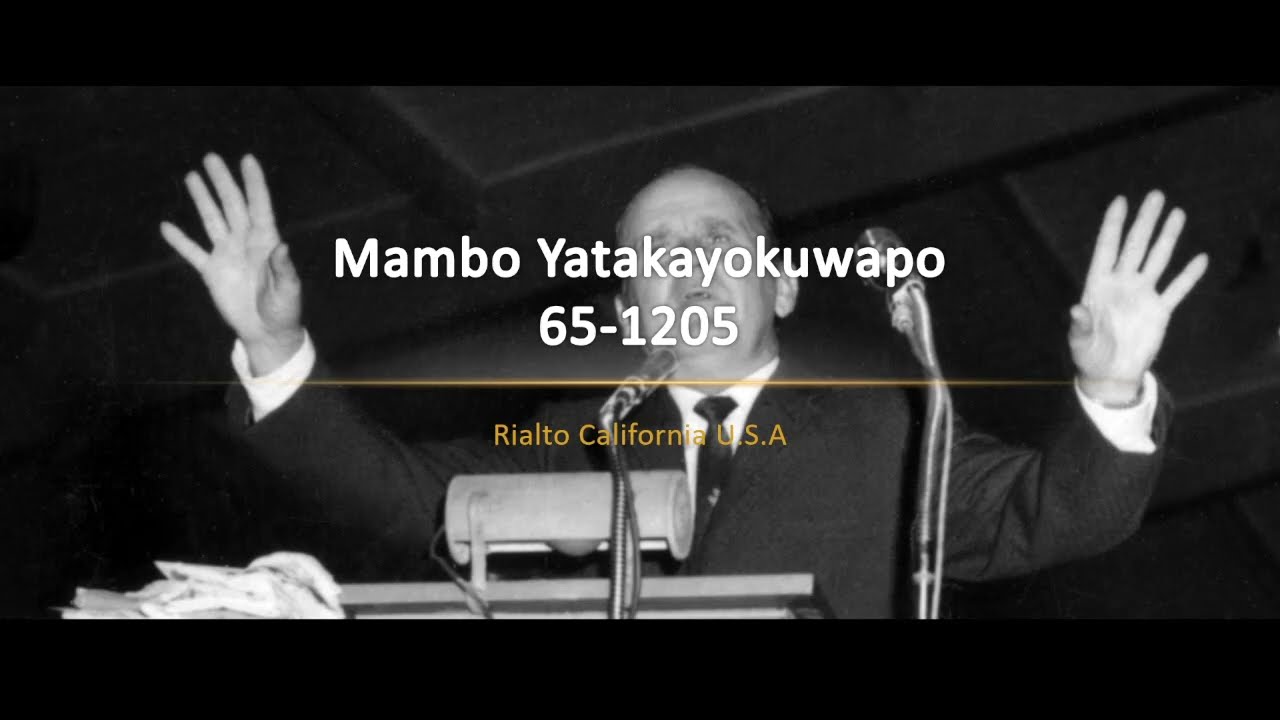 65-1205 Mambo Yatakayokuwapo | William Branham