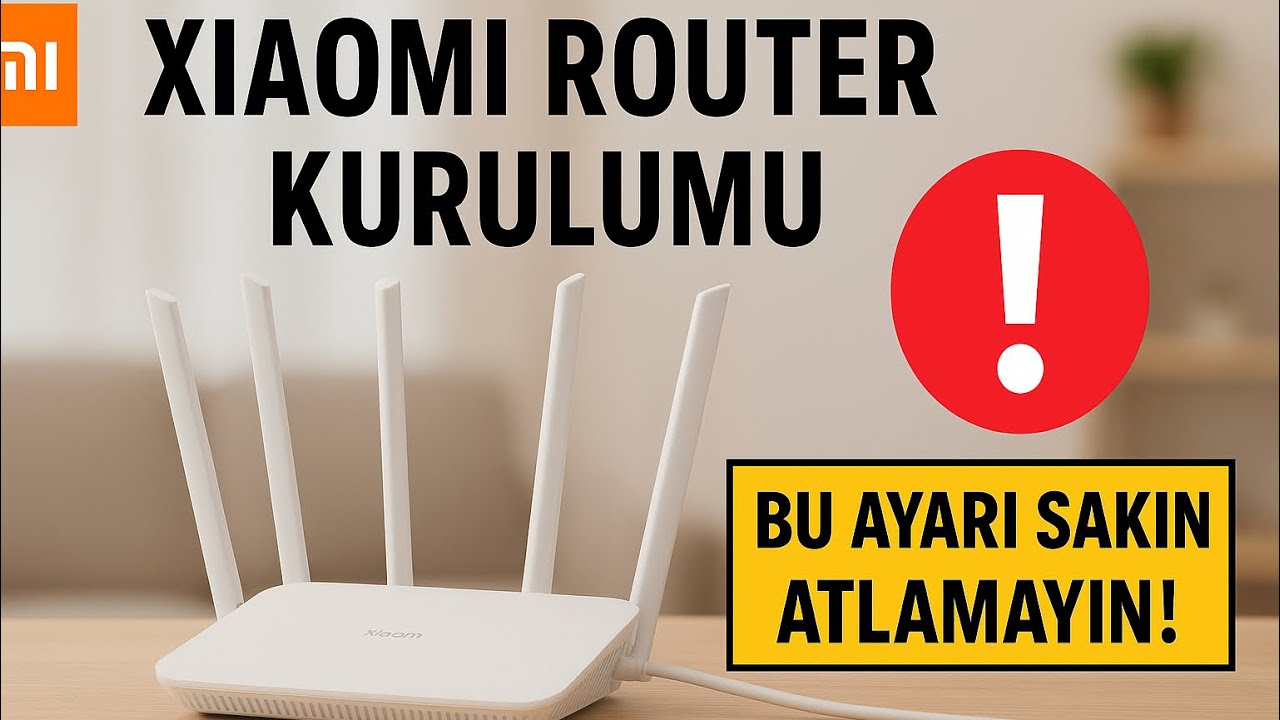 Xiaomi Router Kurulumu | Kablolu ve Kablosuz Bağlantı Ayarları (Tüm Modeller İçin Rehber)