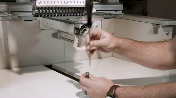 12 - Bobbin Tension - SWF Embroidery Machine: ES Series Compact and Full Size