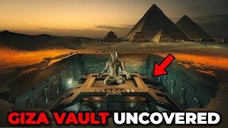 The Secret Vault Under Giza: Hidden for 5,000 Years