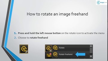 Mediadent v8 : Freehand rotate