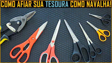 Como jogar tesoura no lixo?