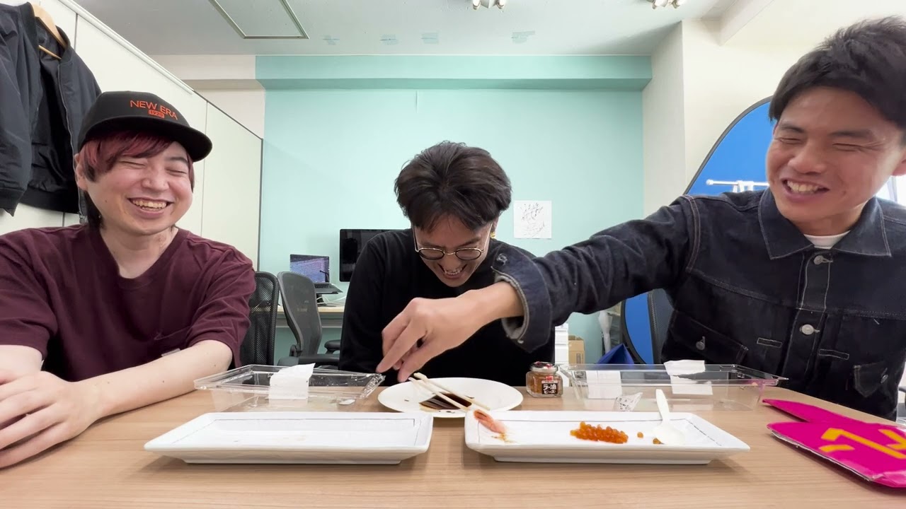 「伊勢丹のお寿司とスーパーのお寿司で格付けチェック」の続き&いくらをラー油ビーズに入れ替えるドッキリの裏話