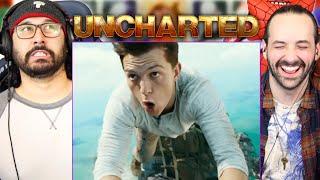 UNCHARTED TRAILER REACTION!! (Uncharted Movie | Tom Holland | Mark Wahlberg)