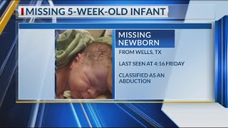 Missing 5-week-old infant