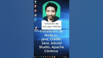 Desarrollo de #apps híbridas con #apache #cordova #programación #programming #practice Parte 1