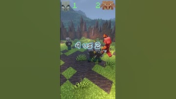 Minecraft Mob Battle! (Vindicator Vs Brute)