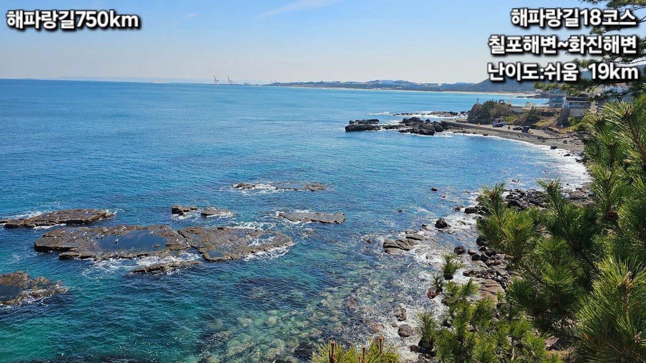 [해파랑길] 18코스/칠포해변~화진해변/19km/ 이제 곧 영덕 !