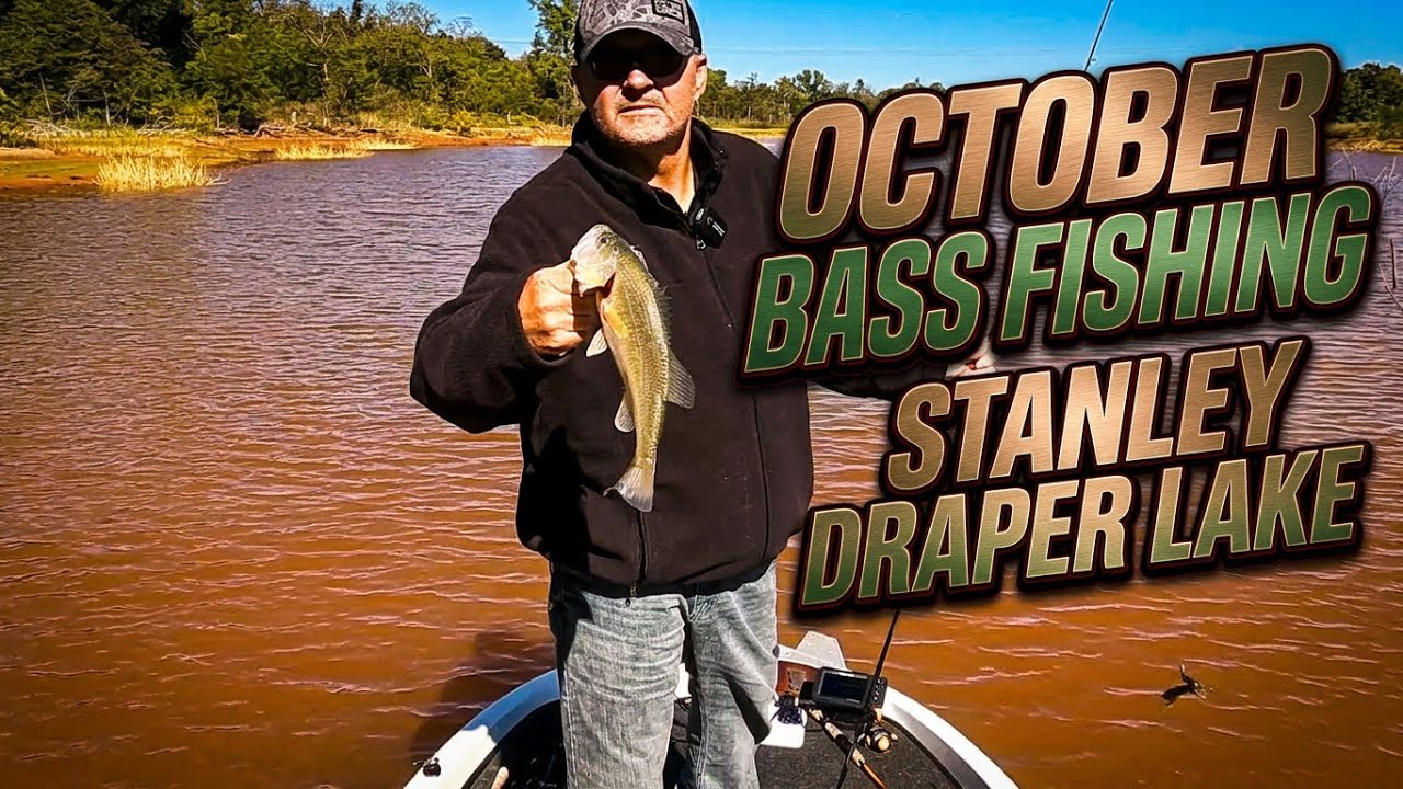 October Bass Fishing on Stanley Draper Lake is Pretty Tough