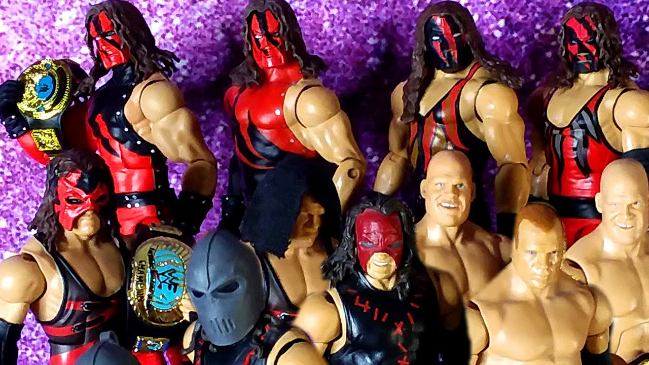 My Kane Kollection | Mattel Figure Career Timeline - YouTube
