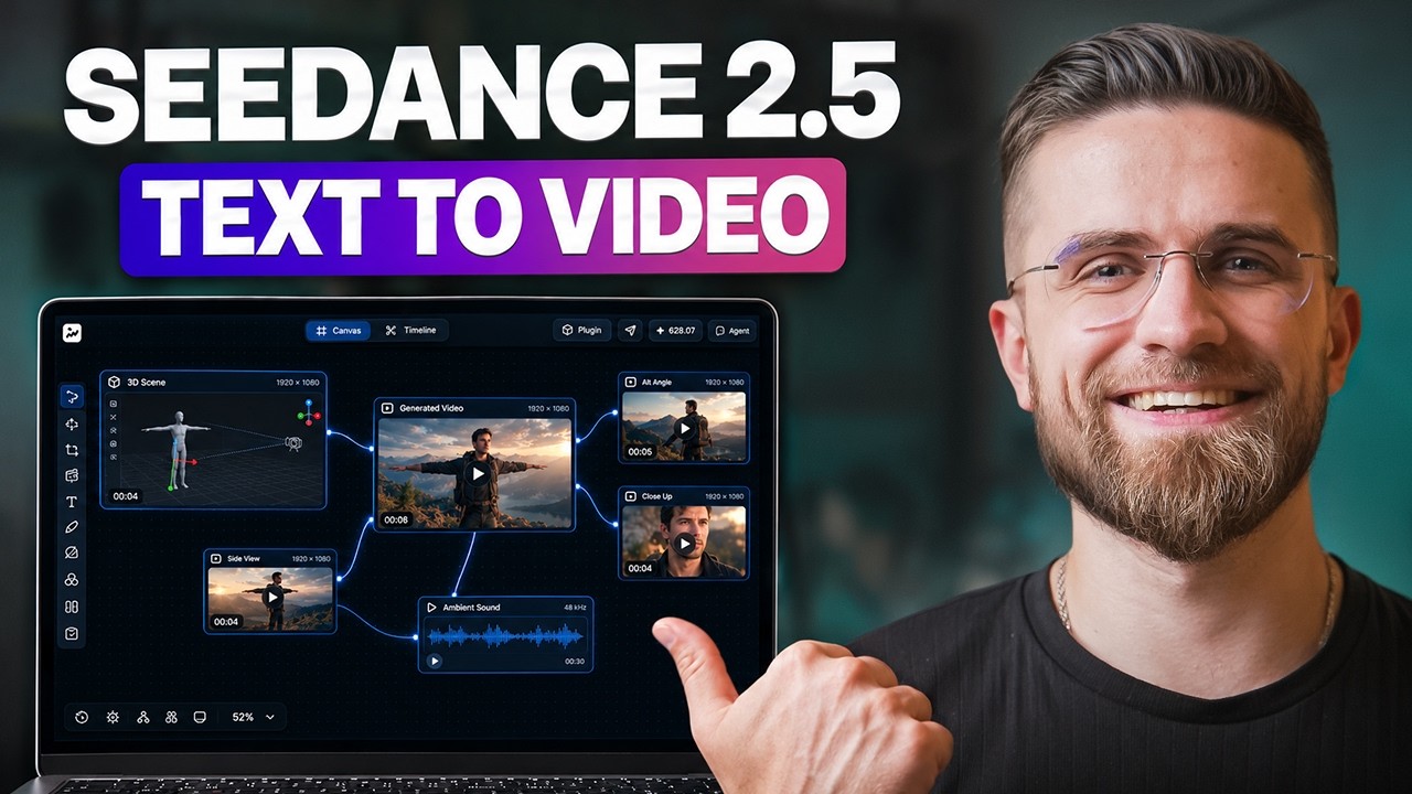 Seedance 2.5: Full Control Over Your AI Video (AI Filmmaking Tutorial)