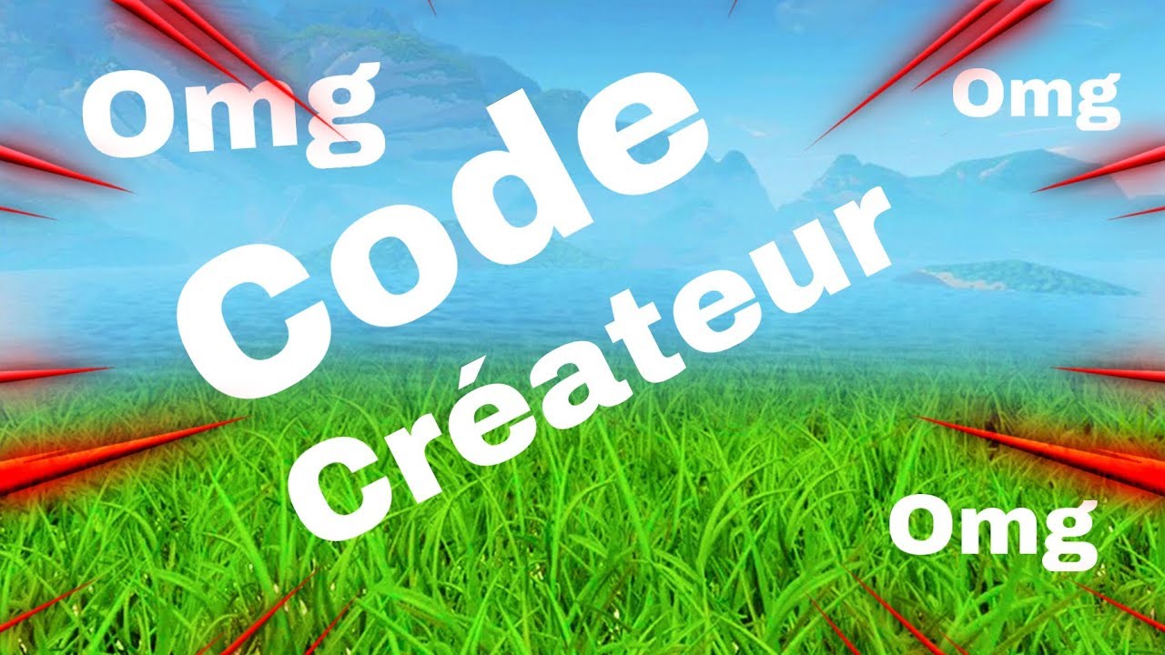 CODE CRÉATEUR!!!!!!!!!!!!!!!!!!!!!!!!! - YouTube