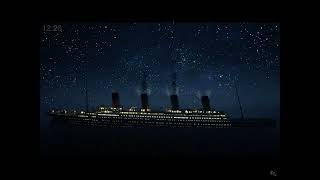 Titanic real time sinking but sped up