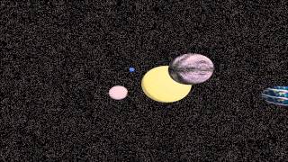 POV-Ray Galaxy Animation