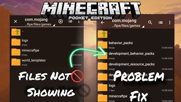 Minecraft files folder not Showing In Zacheiver Problem Fix (FULL DETAIL) Hindi