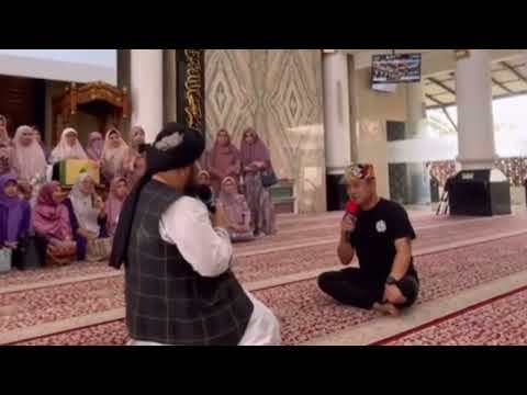 Bobon Santoso Bersyahadat Memeluk Islam di Masjid An Ni'mah Citra Grand Cibubur